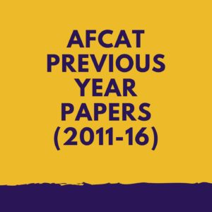 AFCAT Previous year papers