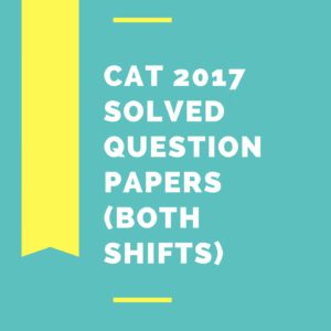 CAT 2017 Question paper Solved